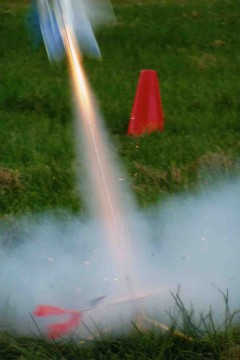 rocket lauching